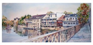 View from the Badley Bridge - Elora