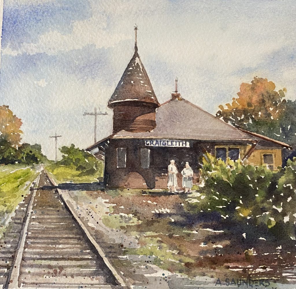 Waiting in Craigleith